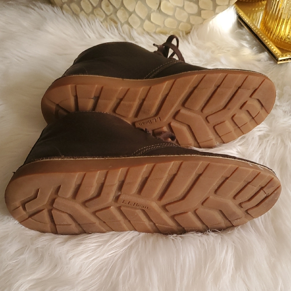 L.L. Bean Dark Brown Chukka Boots - Picture 8 of 15
